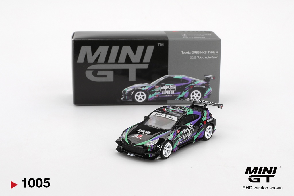 1:64 TOYOTA GR86 HKS TYPE R - TOKYO AUTO SALON 2022