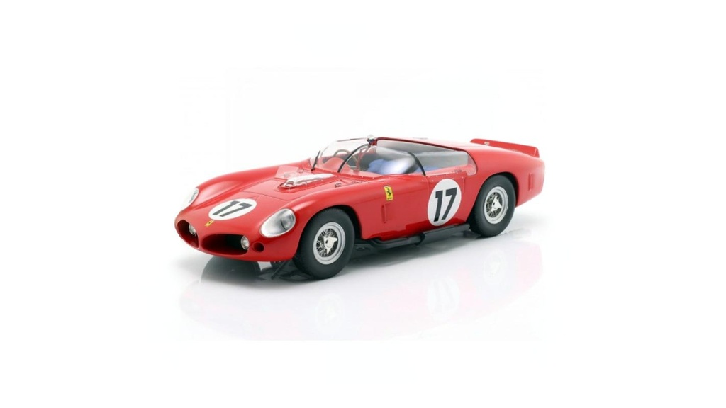 1:18 FERRARI 250 TR61 3.0L V12 SPIDER TEAM SEFAC #14 OLIVIER GENDEBIEN /  PHIL HILL - 1961 12h SEBRING WINNER  
