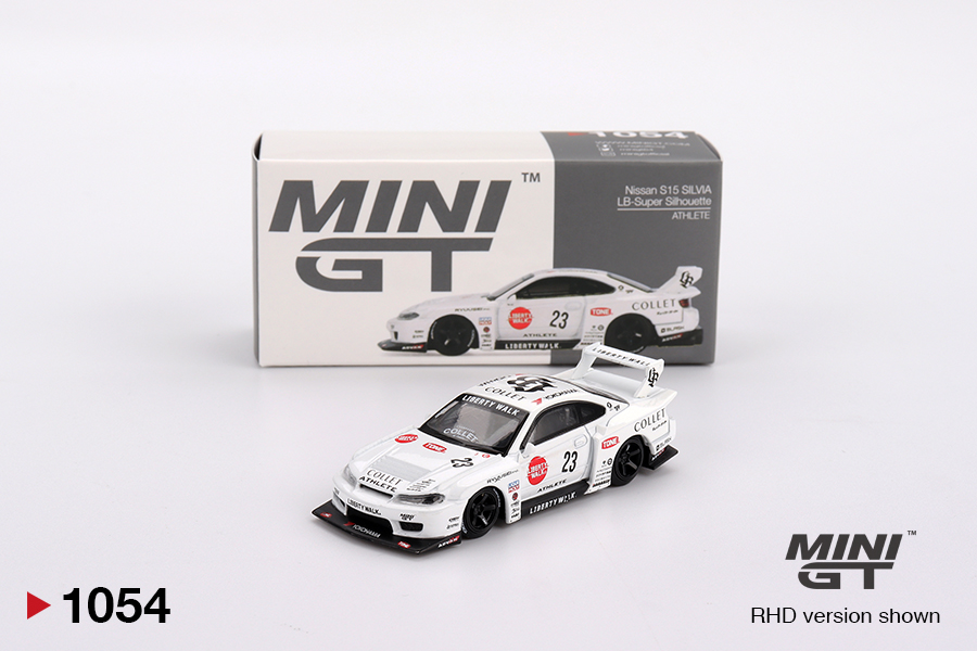 1:64 NISSAN SILVIA (S15) COUPE #23 LB SUPER-SILHOUETTE "ATHLETE"