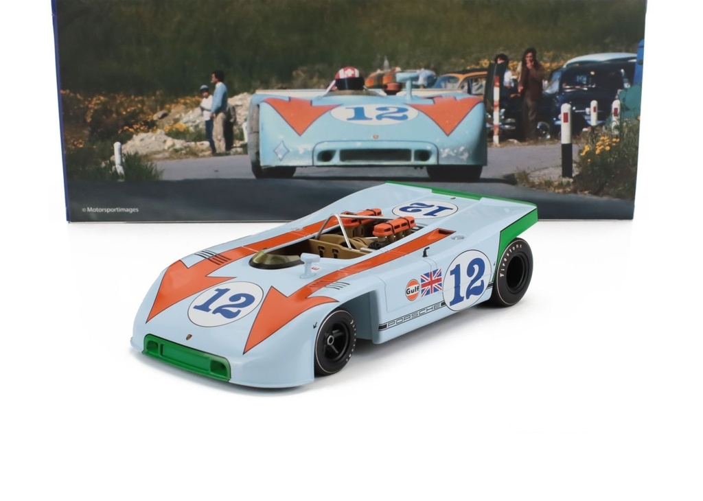 1:18 PORSCHE 908/03 SPIDER GULF #12 SIFFERT / REDMAN - 1970 TARGA FLORIO WINNER
