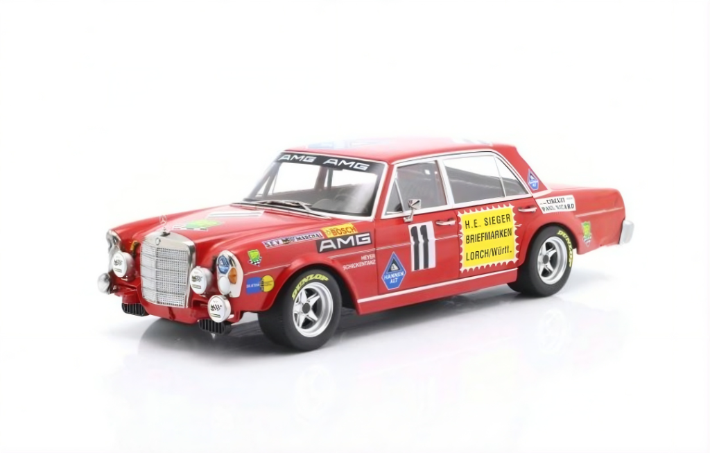 MERCEDES-BENZ AMG 300 SEL #11 HANS HEYER / CLEMENS SCHICKENTANZ - 1971 24h PAUL RICARD
