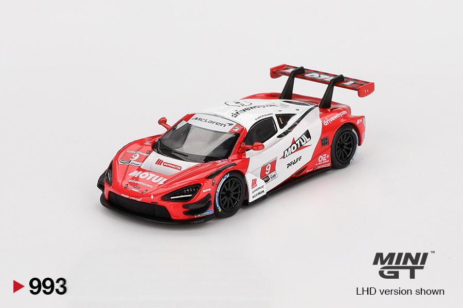 1:64 McLAREN 720S GT3 EVO MOTUL PFAFF MOTORSPORTS #9 - 2024 IMSA LAGUNA SECA