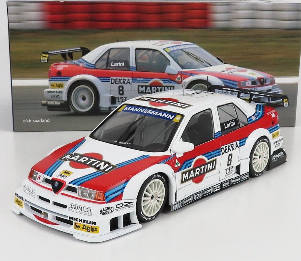 1:18 ALFA ROMEO 155 V6 TI MARTINI RACING #8 NICOLA LARINI - DTM ITC 1995 