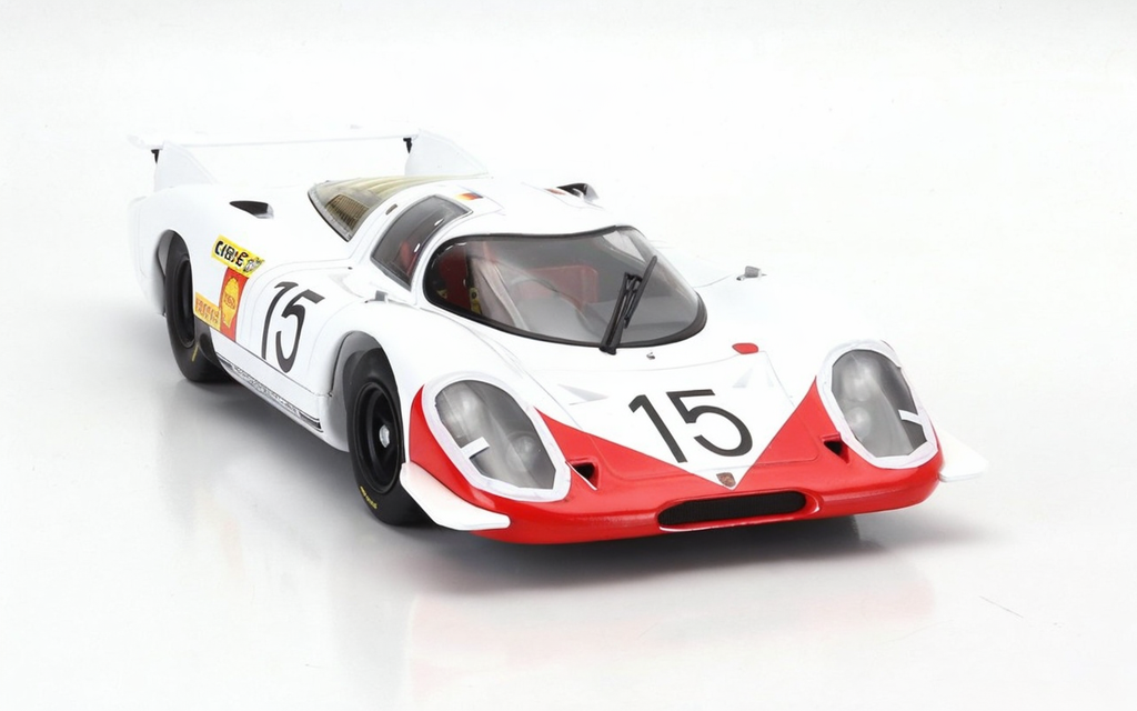 1:18 PORSCHE 917LH 4.5L TEAM PORSCHE SYSTEM ENGiNEERING #15 HERBERT LINGE - BRIAN REDMAN - RUDI LINS - 24h LE MANS 1969 