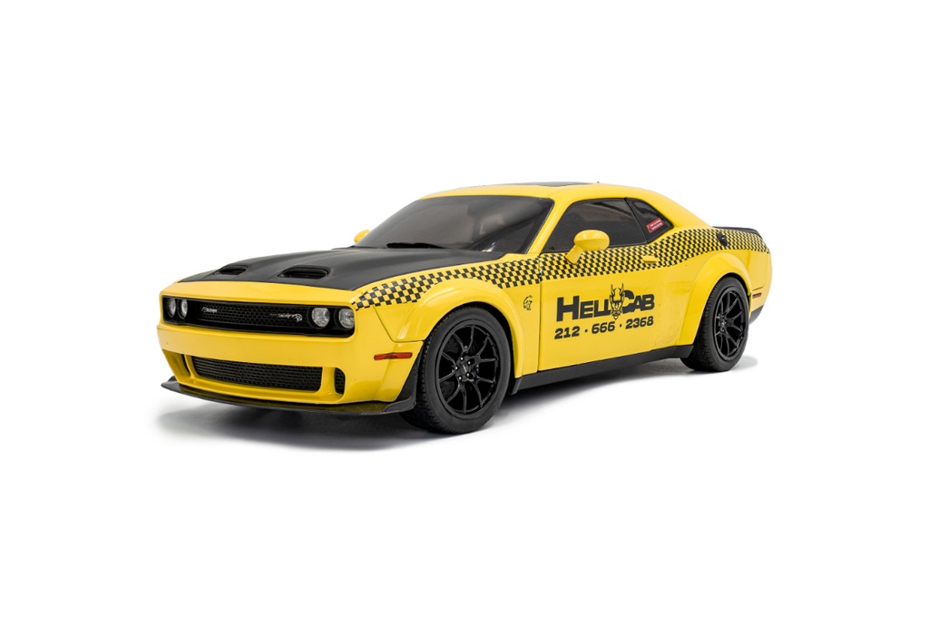 1:18 DODGE CHALLENGER SRT HELLCAT REDEYE WIDEBODY "NYC HELLCAB" - 2023