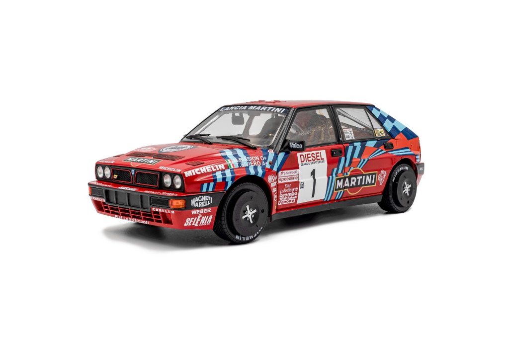 1:18 LANCIA DELTA HF INTEGRALE #1 M.BIASION / T.SIVIERO - RALLY SAN REMO 1989