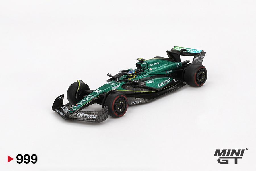 1:64 ASTON MARTIN F1 AMR24 TEAM ARAMCO COGNIZANT #14 FERNANDO ALONSO - BAHRAIN GP 2024