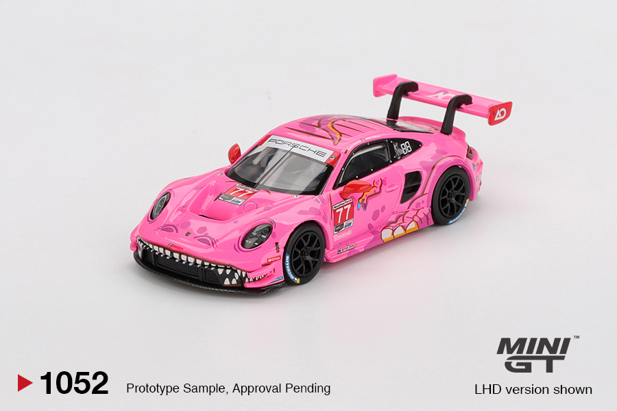 1:64 "ROXY" PORSCHE 911 (992) GT3 R #77 HEINRICH / ANDLAUER - IMSA 2024 ROAD AMERICA 