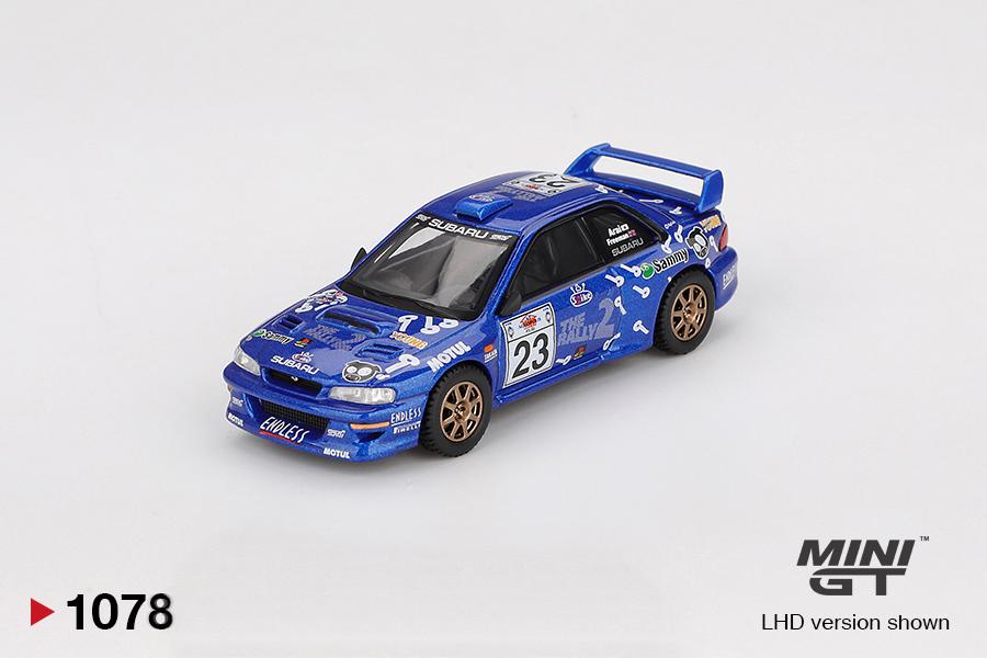 1:64 SUBARU IMPREZA S5 WRC99 "TEAM SPIKE" #23 TOSHIRO ARAI / ROGER FREEMAN - 4th O/A RALLY ACROPOLIS 2000