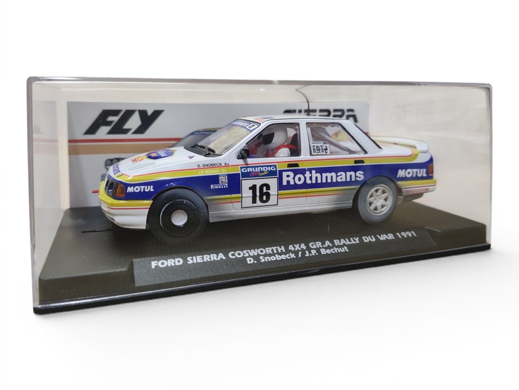 1:32 FORD SIERRA ROTHMANS RALLY DU VAR 1991 EFEC. SUCIO - SLOT