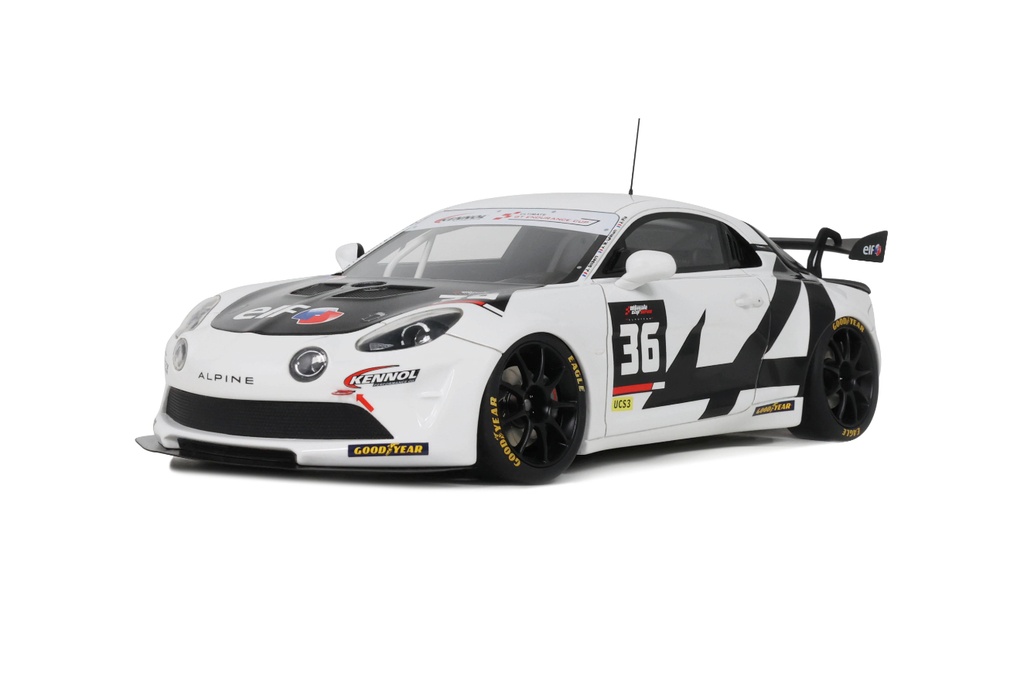 1:18 ALPINE A110 GT4 + - 2024 ULTIMATE GT ENDURANCE CUP 
