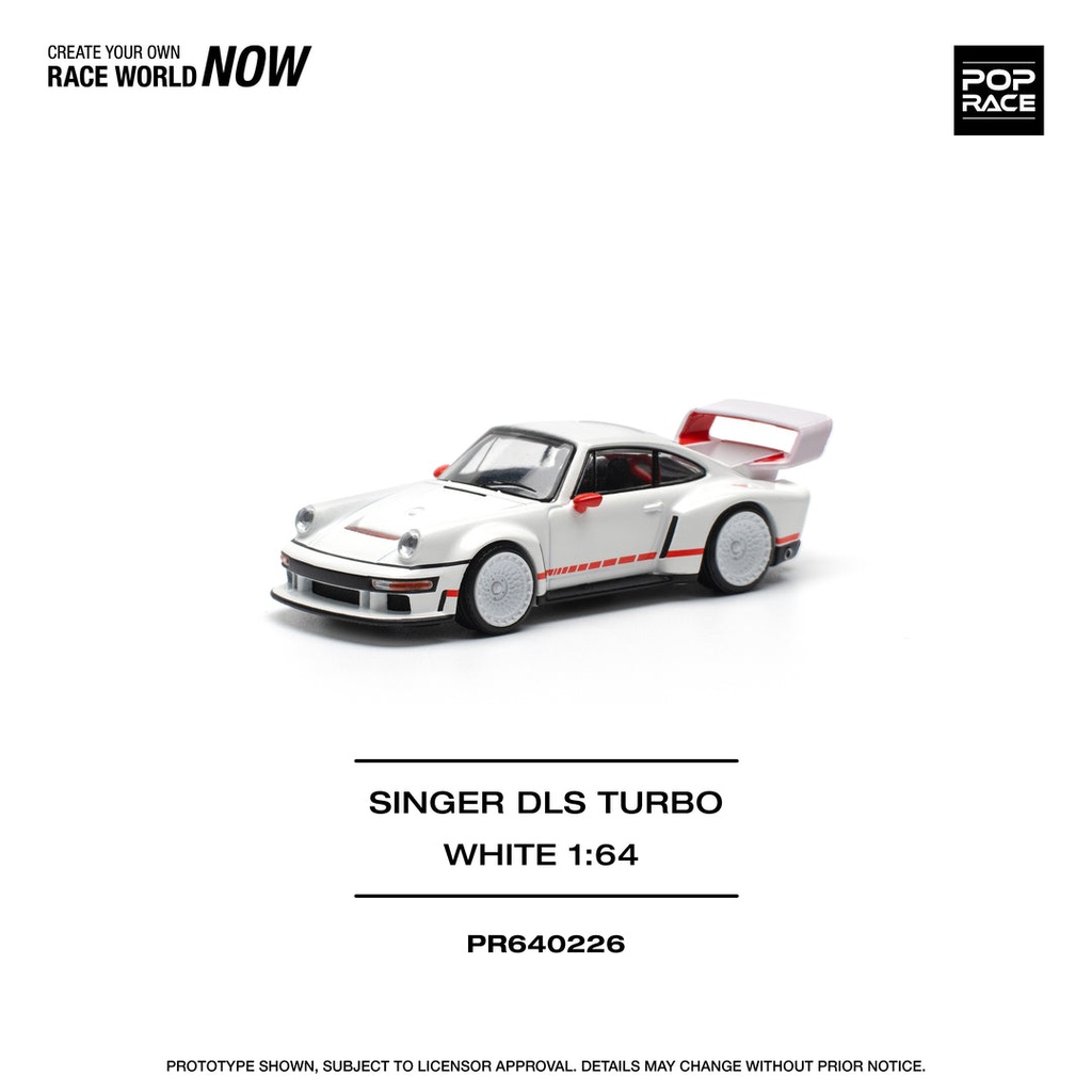 1:64 PORSCHE 911 SINGER DLS TURBO - 1991