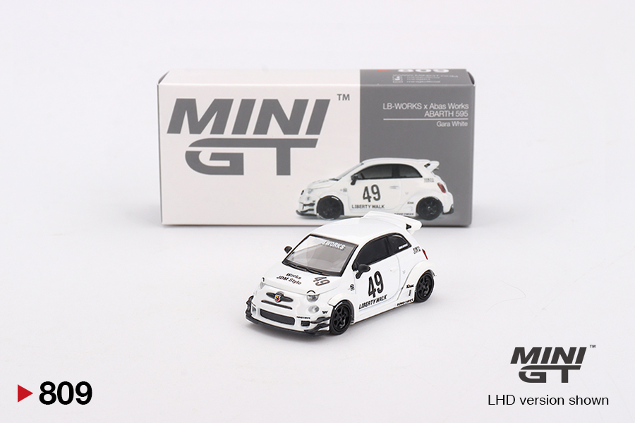 1:64 FIAT 595 ABARTH LB-WORKS X ABAS WORKS - 2024