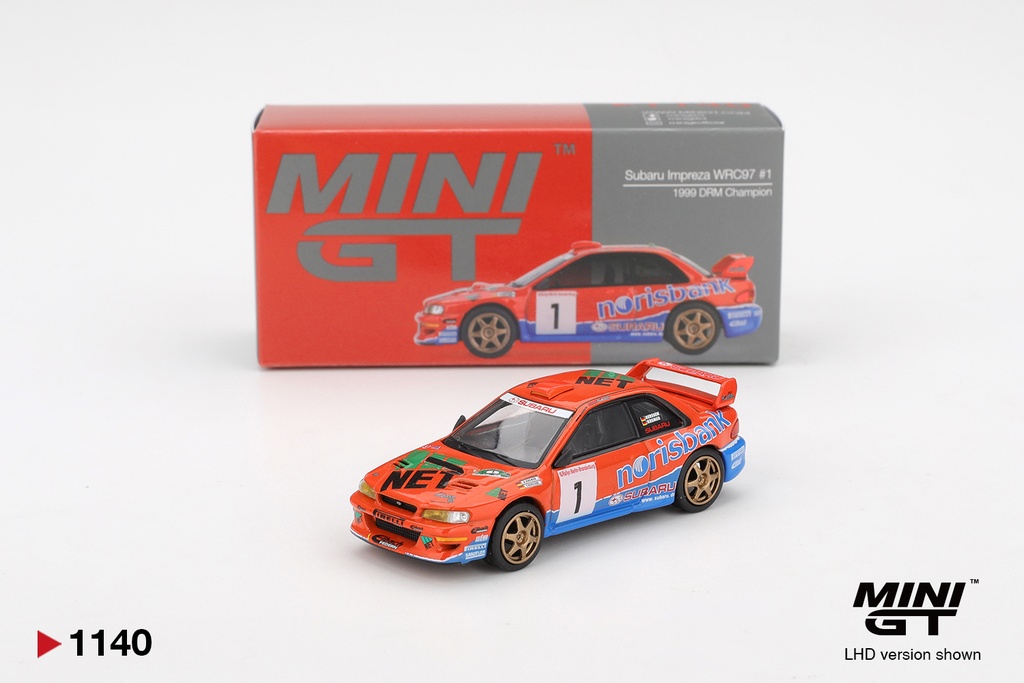 1:64 SUBARU IMPREZA WRC97 #1 A.KREMER / K.WICHA - 1999 DRM CHAMPION 