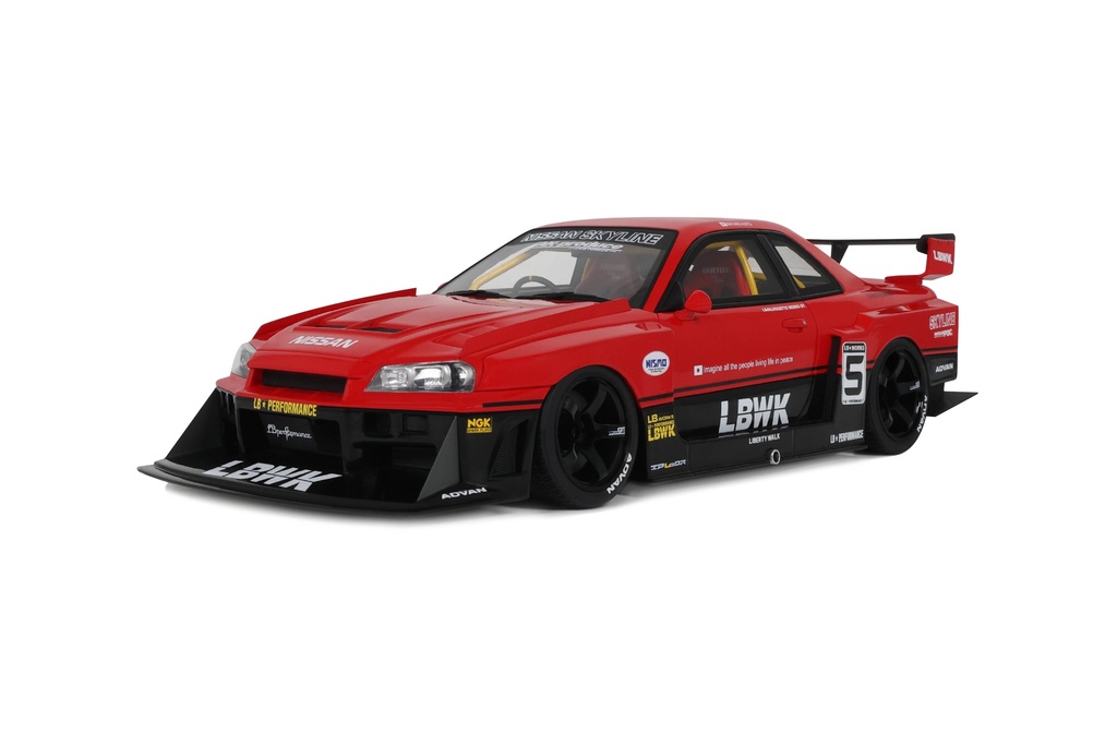 1:18 NISSAN SKYLINE R34 GT-R LB SUPER SILHOUETTE ACTIVE - 2020