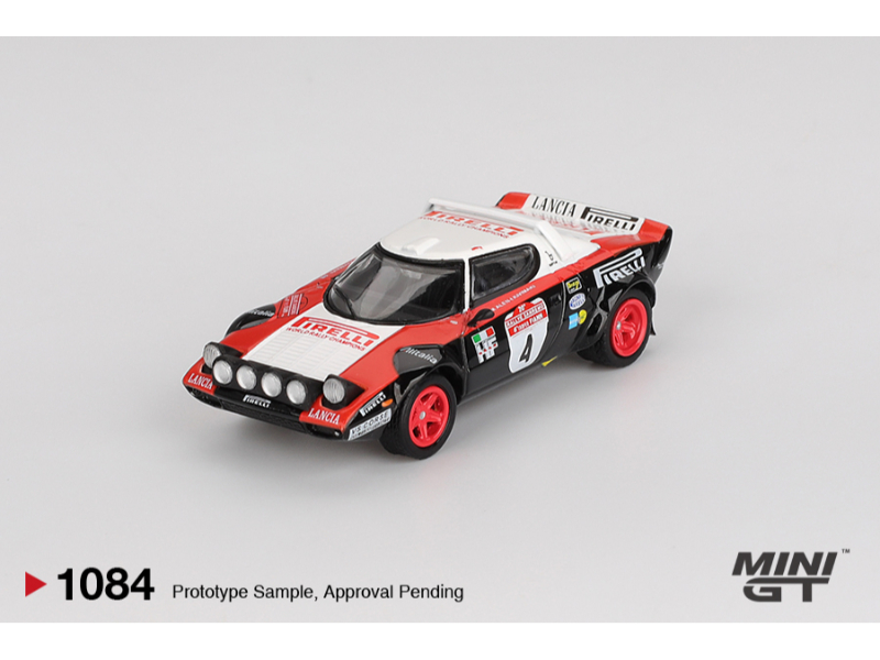 1:64 LANCIA STRATOS HF #4 - 1978 RALLY SANREMO WINNER 