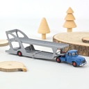 1:55 WILLÈME LC610 - 1950 TRACTORA CON REMOLQUE PORTACOCHES 