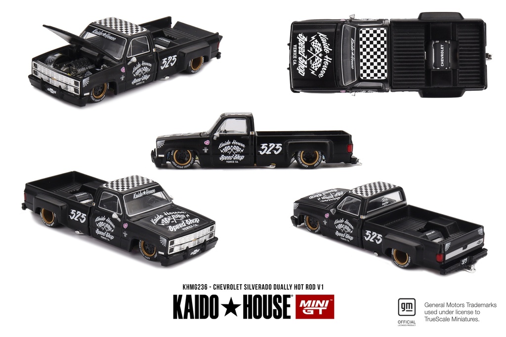 1:64 CHEVROLET SILVERADO DUALLY HOT ROD V1 - 1980