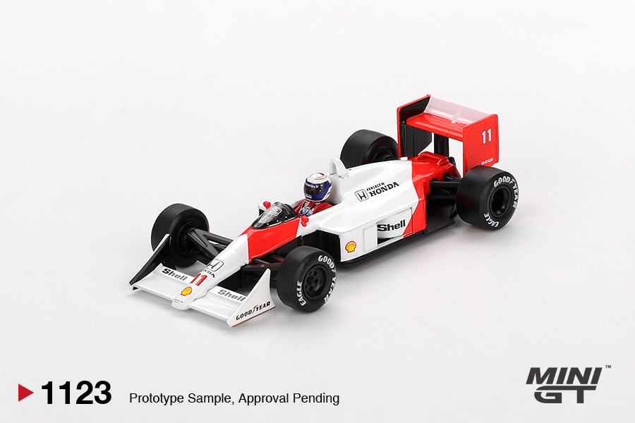 1:64 MCLAREN MP4/4 #11 ALAIN PROST - JAPANESE GRAND PRIX 2ND PLACE 1988