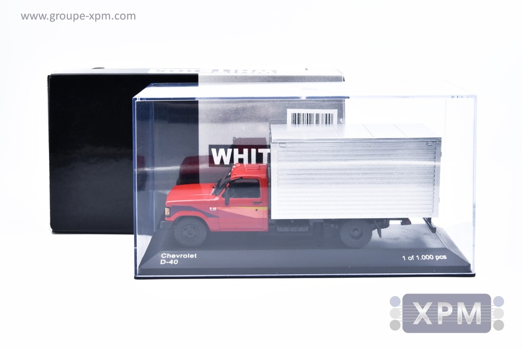 1:43 CHEVROLET D-40 BOX TRUCK EDICION LIMITADA - 1989
