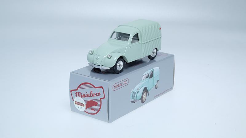 1:43 CITROËN 2CV CAMIONNETTE CON SWAROVSKI®