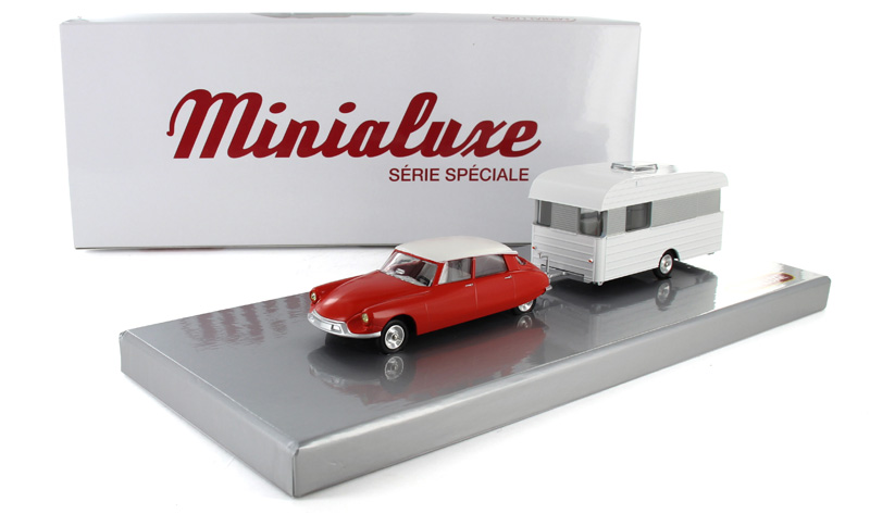 1:43 CITROËN DS + CARAVANA DIGNE 