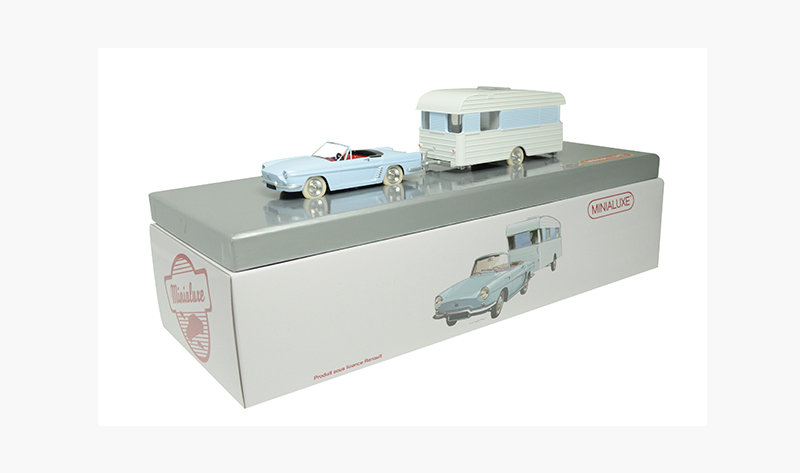 1:43 RENAULT FLORIDE + CARAVANA DIGNE