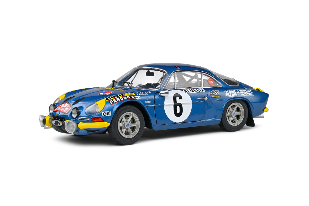 ALPINE A110 1600S – RALLYE MONTECARLO #6 ANDRUET/ PAGANI - 1972
