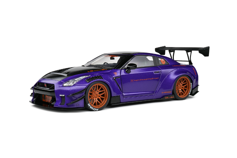 1:18 NISSAN GT-R (R35) LBWK BODY KIT 2.0 - 2022