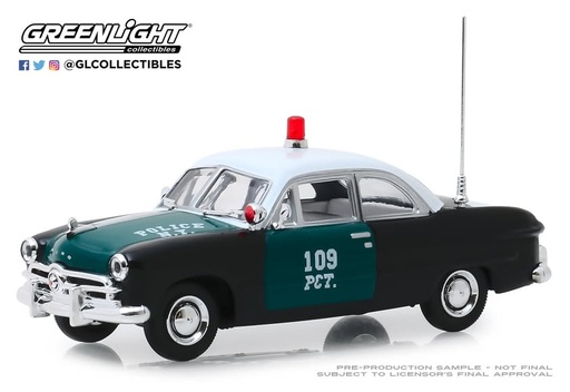 [GREEN86165] 1:43 FORD CITY OF NY POLICE - 1949