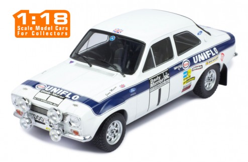 [18RMC102.20] 1:18 FORD ESCORT MKI RS 1600 #1 CLARK / MASON - RALLY RAC 1973