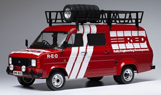 [IXO18RMC072XE] FORD TRANSIT MKII R-E-D ASSISTANCE RALLYE - 1985