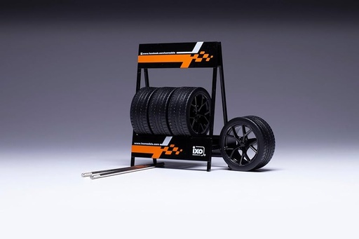 [IXO18SET002W] SET 4 RUEDAS PARA 1:18 IXO