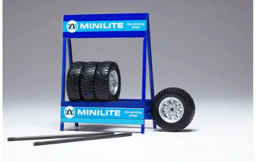 [18SET001W] SET 4 RUEDAS PARA 1:18 MINILITE