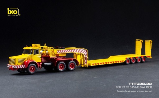 [TTR028.22] BERLIET TB 015 M3 6X4 - 1960