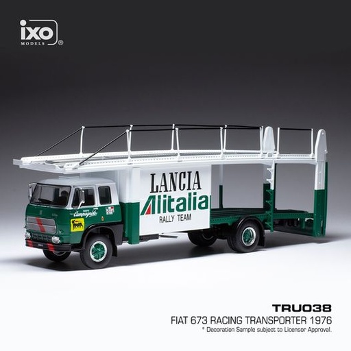 [TRU038] FIAT 673 RACING TRANSPORTER LANCIA ALITALIA - 1976