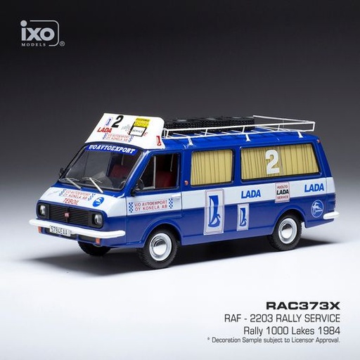 [RAC373X] 1:43 RAF 2203 SERVICE ASSISTANCE -RALLY 1000 LAKES 1984