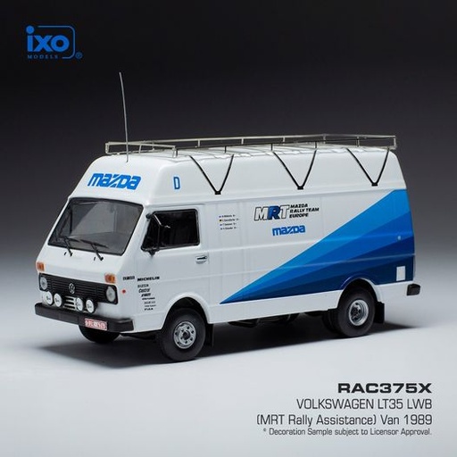 [RAC375X] 1:43 VOLKSWAGEN LT35 WB RALLYE ASSISTANCE EQUIPE MAZDA RALLYE EUROPE - 1989