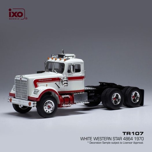 [TR107] WHITE WESTERN STAR 4864 - 1970