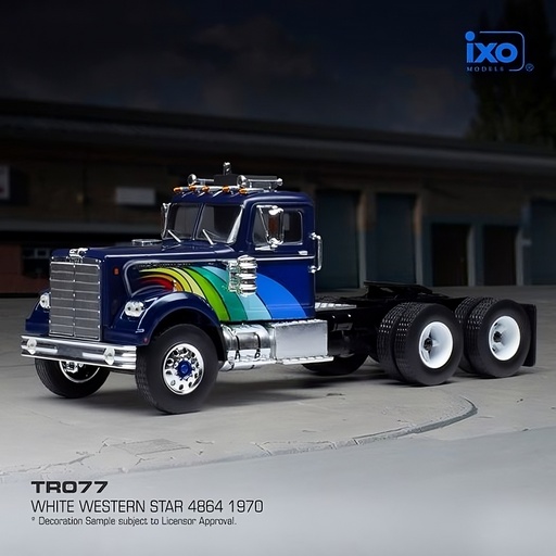 [TR077] WHITE WESTERN STAR 4864 - 1970