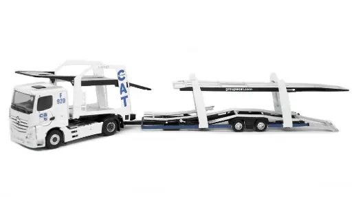 [116462] 1:43 MERCEDES BENZ ACTROS 2 PORTACOCHES CAT