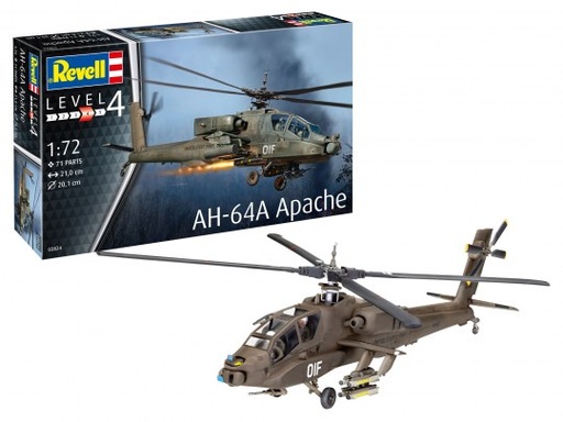 [REV03824] AH-64A APACHE 1/72 - REVELL