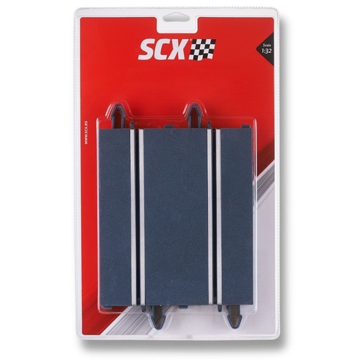 [U10298X200] PISTA RECTA 180mm SCALEXTRIC (2 UNIDADES)