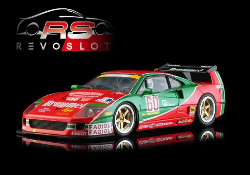 [RS0224] FERRARI F40 TEAM BRUMMEL #60 - SLOT