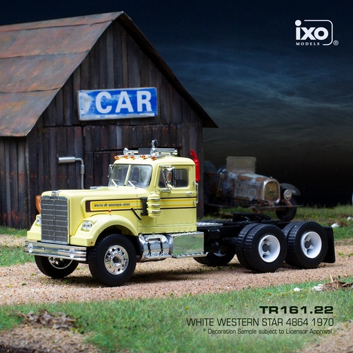 [TR161.22] 1:43 WHITE WESTERN STAR 4864 - 1970