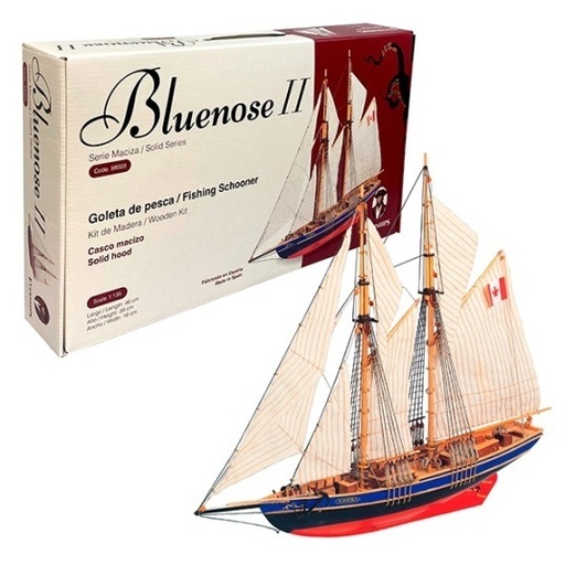 [498003] BARCO SERIE MACIZA BLUENOSE II - EVERSHIPS 1:135
