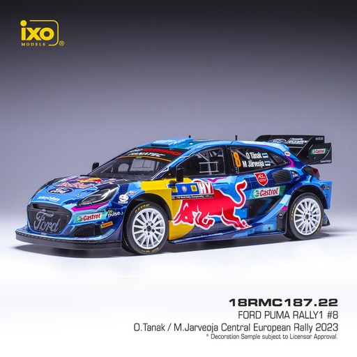 [IXO18RMC187.22] FORD PUMA RALLYE 1 #8 TANAK/JARVEOJA  - RALLY DE EUROPA CENTRAL 2023