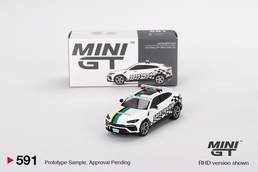 [MGT00591-R] 1:64 LAMBORGHINI URUS SAFETY CAR MACAU GP 2022