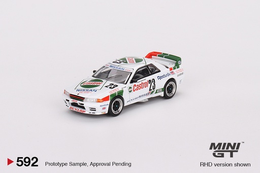 [MGT00592-R] 1:64 NISSAN SKYLINE GT-R (R32) MICHAEL CHRISTENSEN Gr.A CASTROL #23 - 1990 MACAU GUIA RACE WINNER
