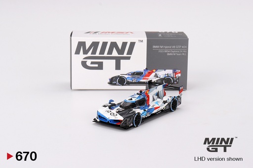 [MGT00670-L] 1:64 BMW 1/64 M-HYBRID V8 GTP TEAM RLL N 24 24h DAYTONA 2023 A.FARFUS - P.ENG - M.WITTMANN